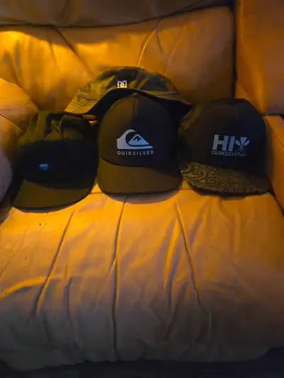 Vans quiksilver hats brand new, View more