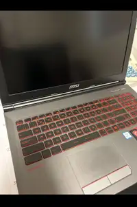 LIKE NEW with Box MSI Gaming Laptop