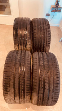 Pirelli PZERO RunFlat Summer Tires 2x  275/40 and 315/35 R20