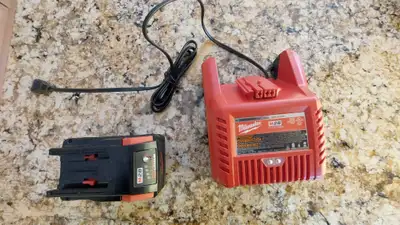 Milwaukee M28 Battery and Charger, View more
