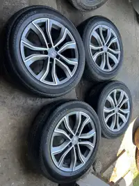 Alloy rims on all season tires 