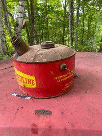 Antique gas can 