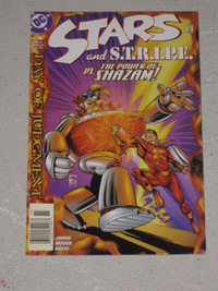 DC Comics Stars and S.T.R.I.P.E.#4 Stargirl!! Shazam! comic book