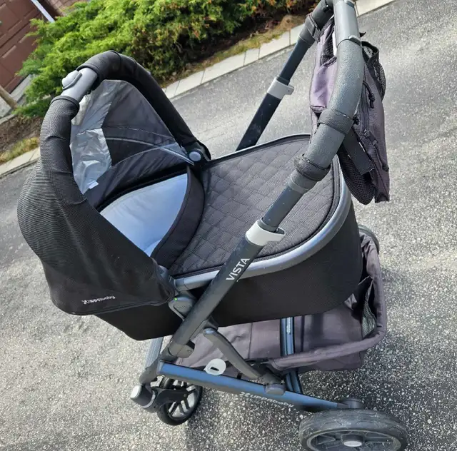 Uppababy Vista 2015 Full Set (Single to Double Stroller) in Strollers, Carriers & Car Seats in Markham / York Region - Image 3