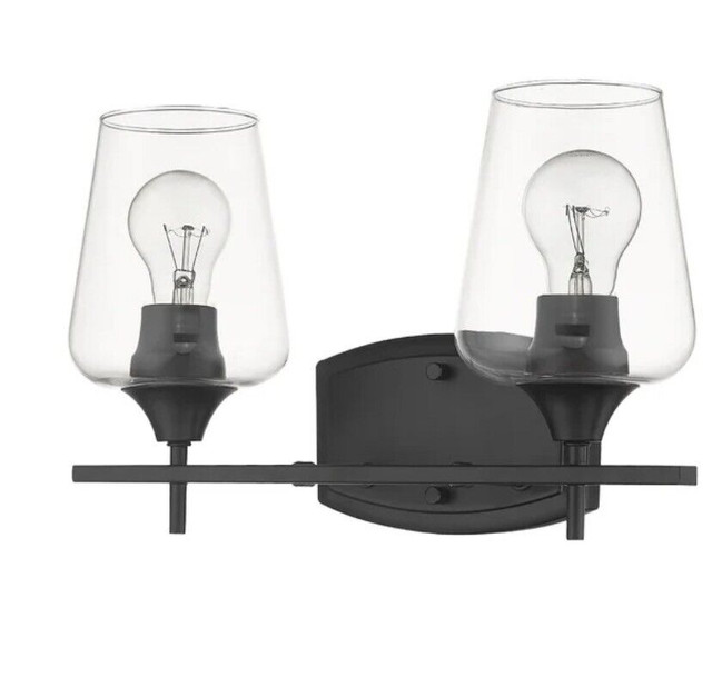 NEW IN BOX! Woodway 2-Light Dimmable Vanity Light *Paid $150* in Indoor Lighting & Fans in Oakville / Halton Region - Image 2