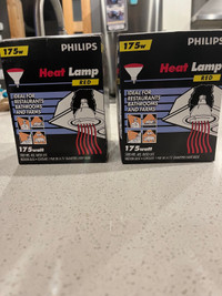 Phillips heating lamps 175 watts