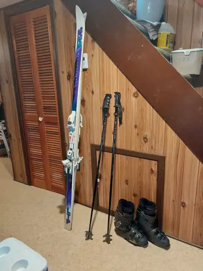 Ski, bâton et bottes (alpin), View more