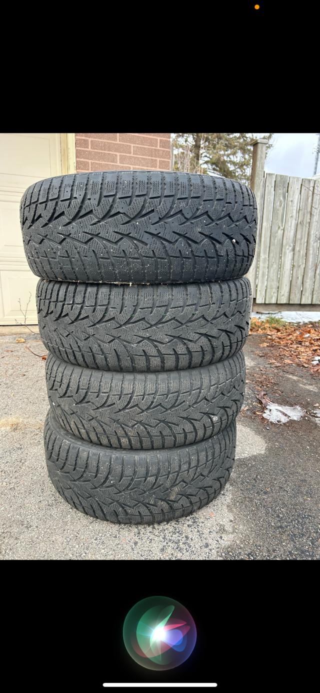 Used Toyo Observe G3 Ice Snow Tires 205/50R17. Great condition in Tires & Rims in Peterborough - Image 3