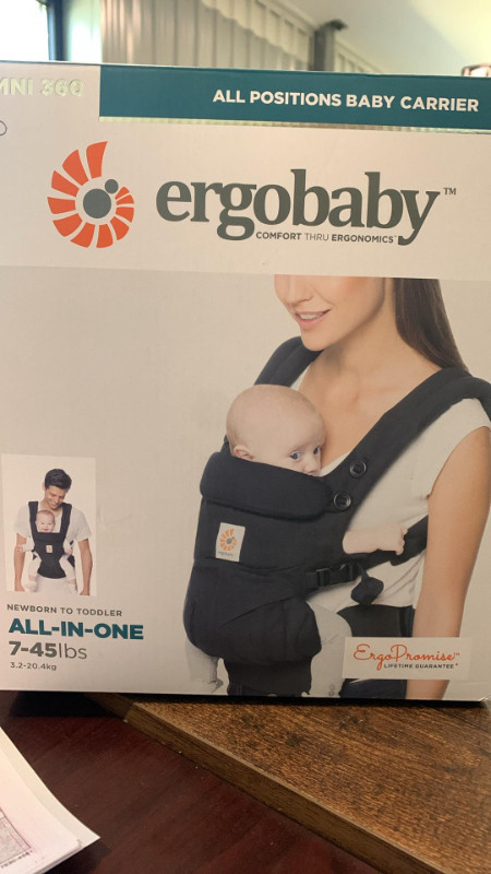 NEW Ergobaby Omni 360 All-Position Baby Carrier for Newborn in Strollers, Carriers & Car Seats in Windsor Region - Image 2