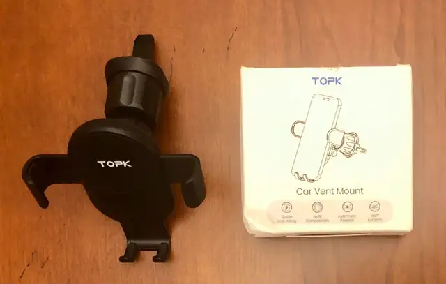 TOPK Phone holder for car in Cell Phone Accessories in City of Toronto - Image 8