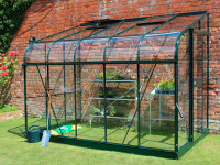 Halls Lean-to Greenhouse Silverline 106  (10x6 foot) for sale