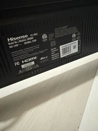 LCD broken Hisense TV, View more