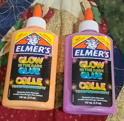 Elmer's Glow-in-The-Dark Liquid Glue 2- 5 oz Bottles. 
, View more