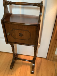 Antique/Vintage Wood Smoker’s Cabinet/Stand