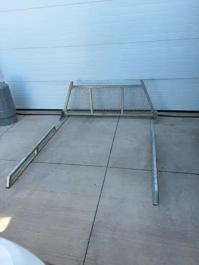 6 foot (short box) truck rack with side box rails. Rails are cut back to allow space for truck tool...