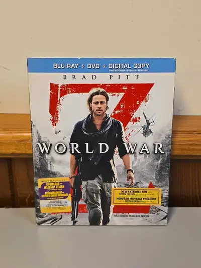 World War Z Blu-ray, 2013, 2-Disc Set Brad Pitt, Sealed New With, View more