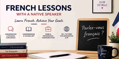 French Lessons with a Native Speaker – Conversation, Immigration, View more