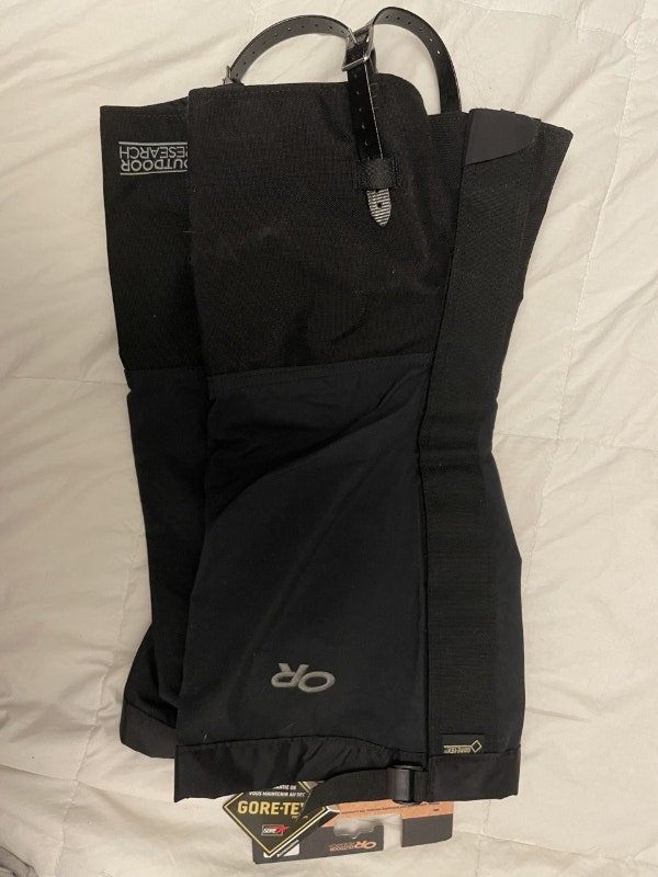 Goretex Gaiters new, Ifish tip up, pro 2.0wire rod holders Fishing