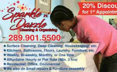 Cleaning Ladies for home and office, View more