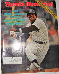 Reggie Jackson 1977 Sports Illustrated Magazine