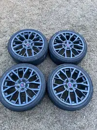 Subaru STI wheels