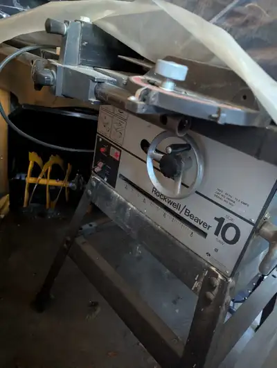 Table Saw with stand, View more