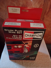 Spark plug wire set Champion new