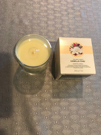 Vanilla chai scented candle - THE BODY SHOP - Bougie parfumé 