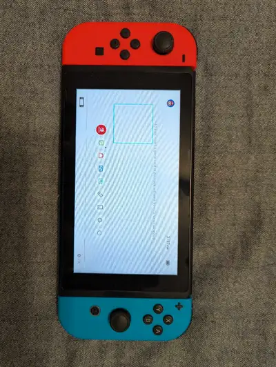 Nintendo Switch well used but works great. Includes a number of accessories. 64GB micro SD card 4 ga...