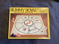 Jeu RUMMY ROYAL edition Deluxe 1981