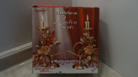 Vtg Danson Brass Horn Decorative Candle Holders Rare