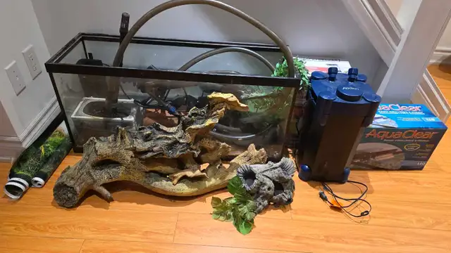 Complete Aquarium Setup – 60 Gallon Breeder + 30 gallon bonus in Accessories in Mississauga / Peel Region - Image 3