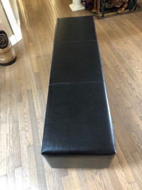 Long couch ottoman 