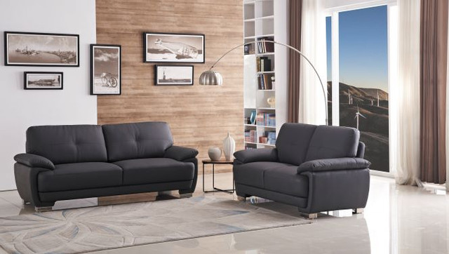 Leather Sofa & Loveseat (Tax Included and Free Local Delivery) in Couches & Futons in Vancouver - Image 2