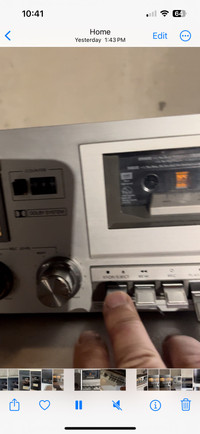 JVC   KD 10 tape player 
