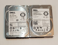 1TB Dell 2.5” SAS Drives