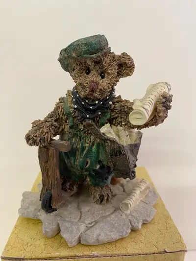 Vintage Cottage Collectibles by Ganz “Extra Extra” Bear Figurine, View more