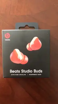 Beats Studio Buds, Sealed New