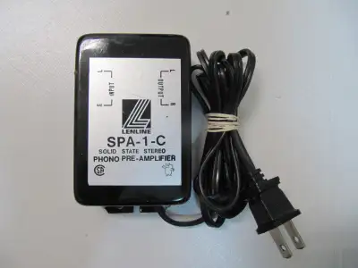 Lenline SPA-1-C Solid State Stereo Phono Pre-Amplifier Cir 1970s, View more
