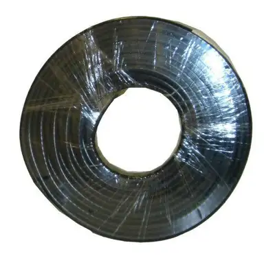 100ft RG6 Coaxial Cable – Black or White - $10, View more