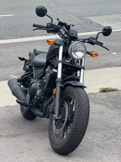 Selling a used Honda Rebel 500, a sleek and stylish motorcycle with a 471cc engine and a smooth six-...
