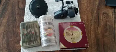 FLY FISHING AND RIVER FISHING EQUIPMENT, ALL ONE PKG, $325., View more
