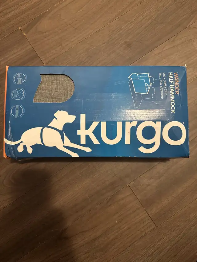 Kurgo Wander Half Hammock NEVER USED BOX WAS ONLY OPENED   in Accessories in St. Catharines - Image 2