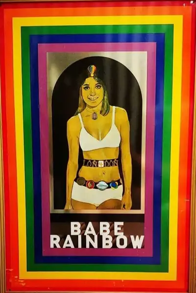 Sir Peter Blake"Babe Rainbow"1968 UK Screenprint on tin, View more