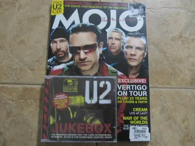 Up for sale is a collectable copy of Mojo The Music Magazine complete with a brand new sealed and gl...