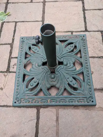 vintage cast iron umbrella stand, View more
