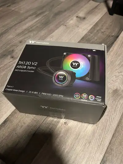 Thermaltake TH120 V2 ARGB Sync AIO CPU Cooler, View more