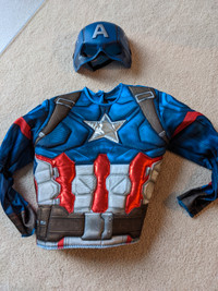 Captain America costume (kid size small)
