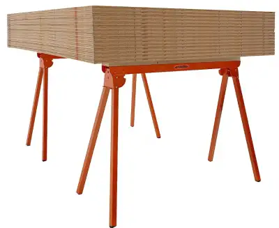 Chevalet pliant en acier robuste | Chevalet | Folding Sawhorse | Sawhorse Notre numéro : +1 514-947-...