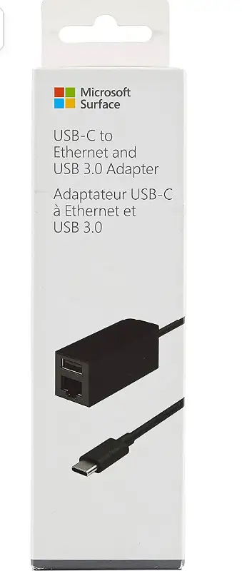 Brand New Microsoft Surface USB-C to Ethernet and USB-3 Adapter, View more